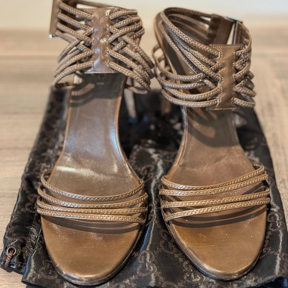 Gucci Mirabelle Stiletto Strappy Sandal - Picture 1 of 15